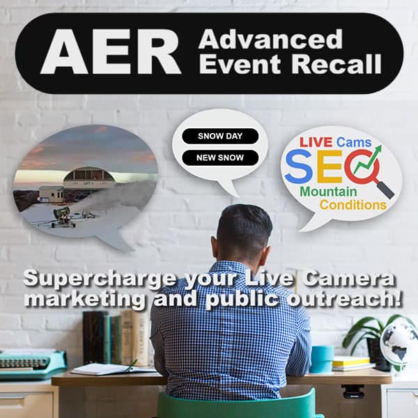 Supercharge your Live Camera marketing and public outreach metrics with Advanced Event Recall (AER)