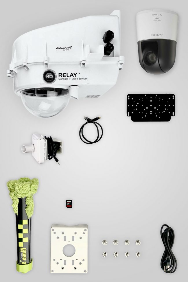 Base Model Live PTZ IP Camera Package