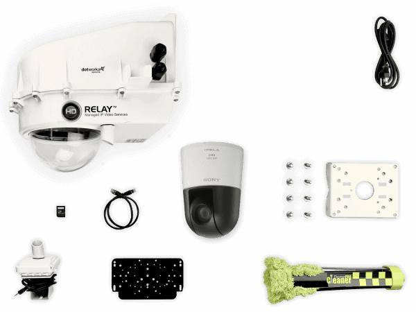 Base Model Live PTZ IP Camera Package