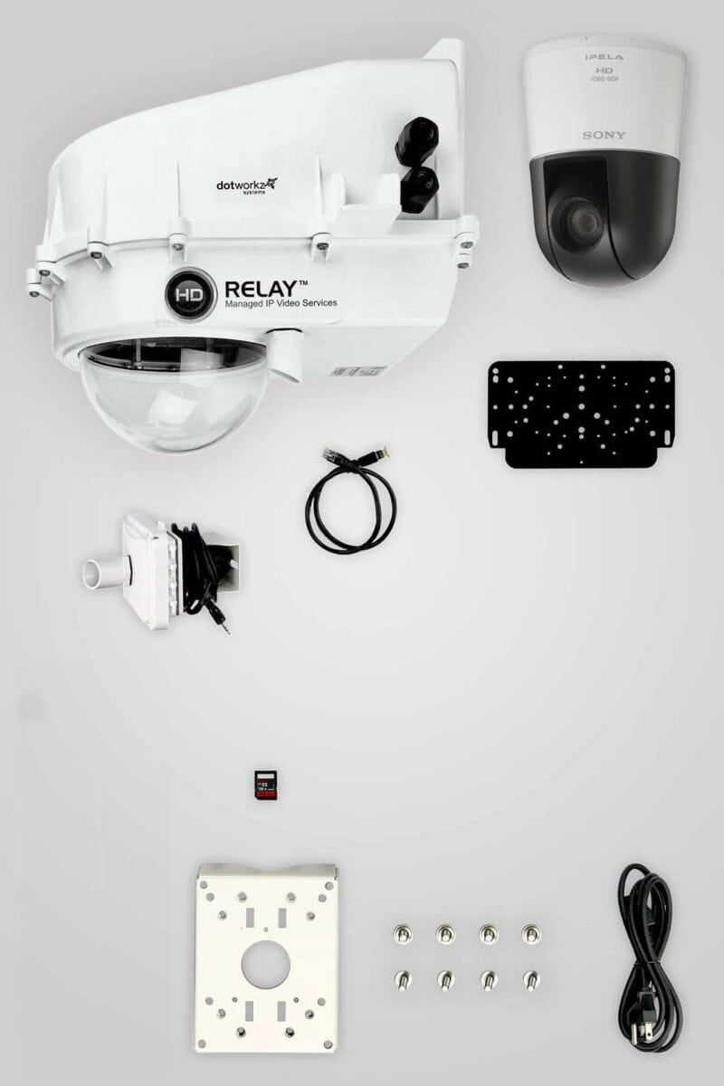 Base Model Live PTZ IP Camera Package