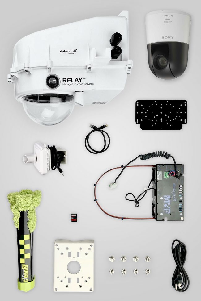 Cold Weather Live PTZ IP Camera Package