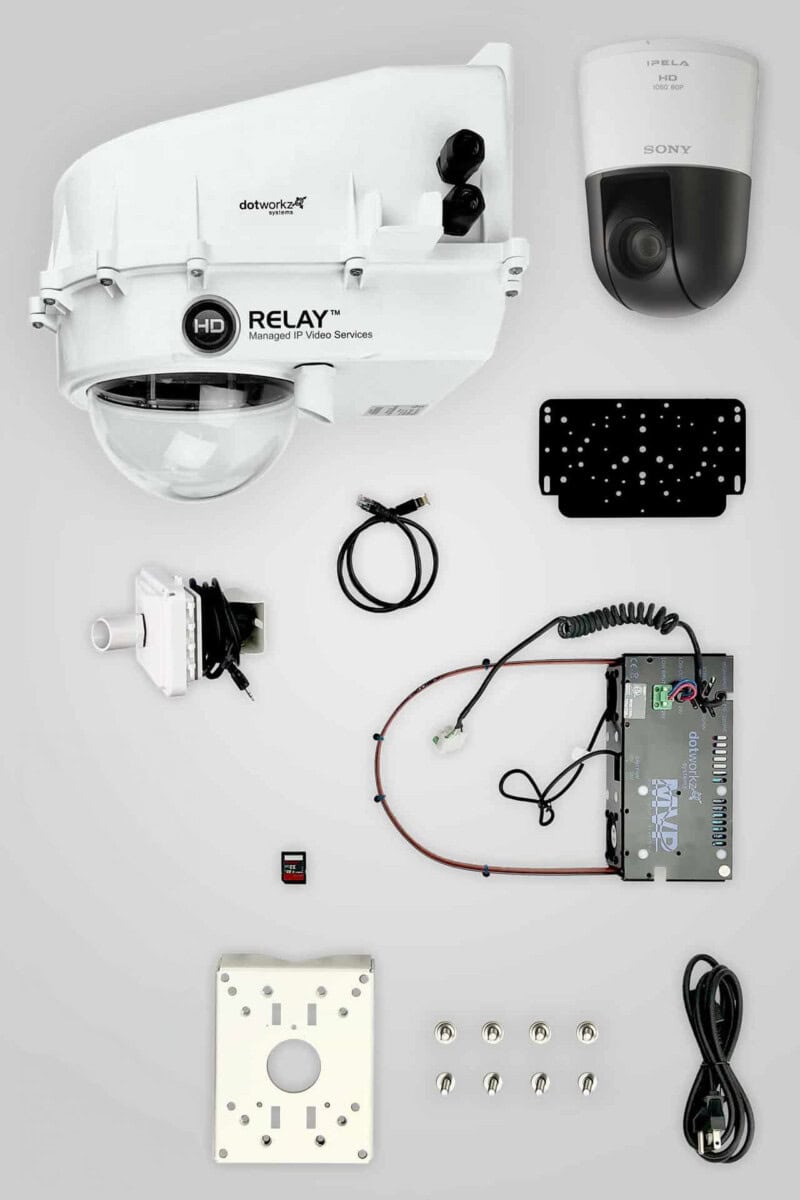 Cold Weather Live PTZ IP Camera Package