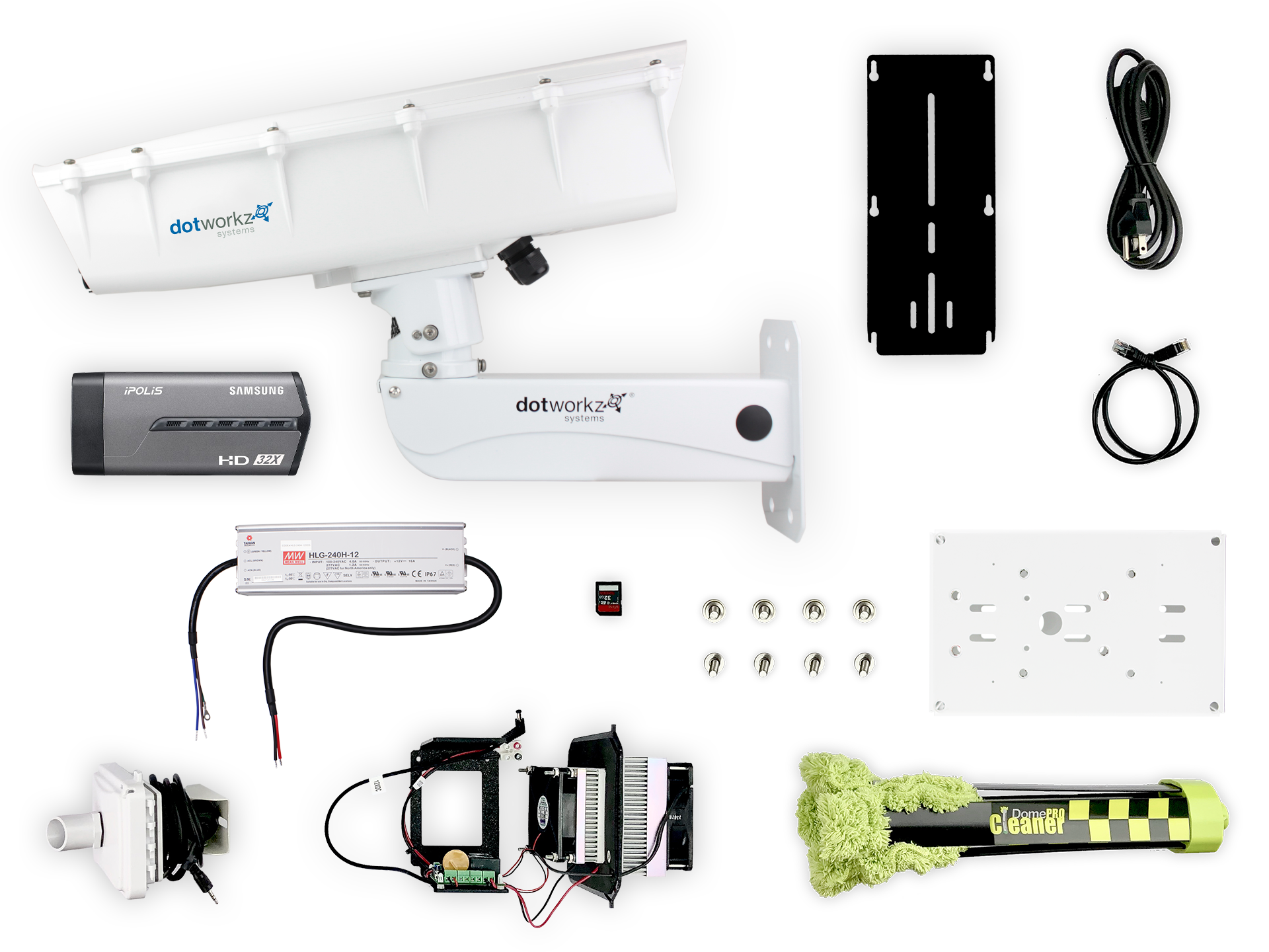 Hot Weather Live Long Range IP Camera Package