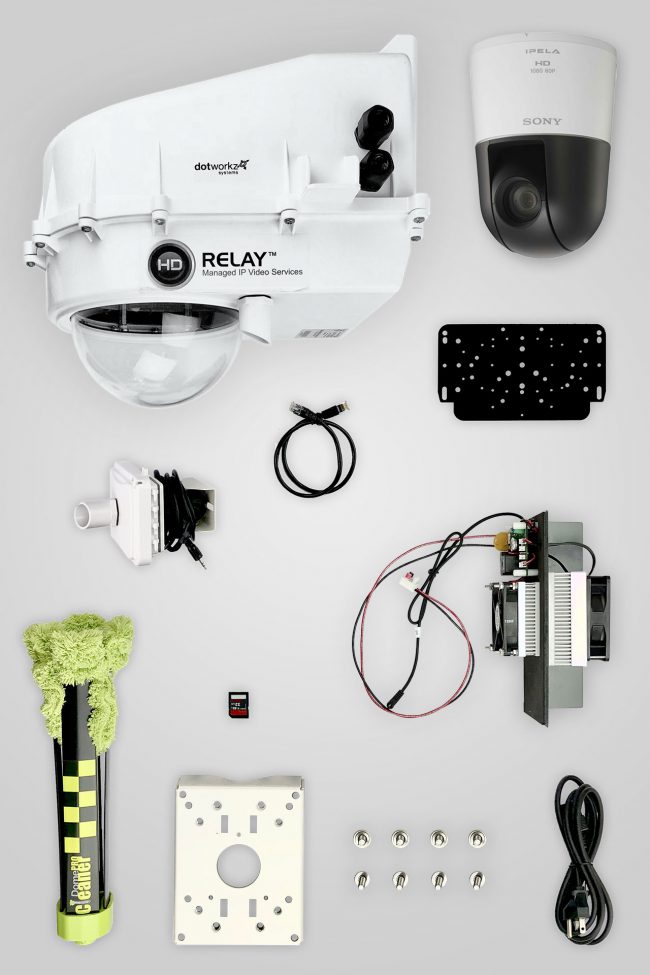 Hot Weather Live PTZ IP Camera Package