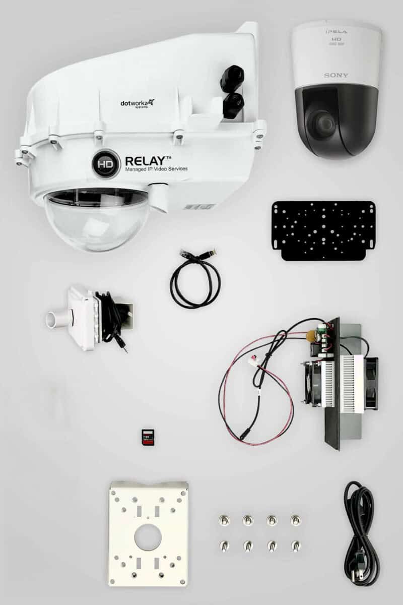 Hot Weather Live PTZ IP Camera Package