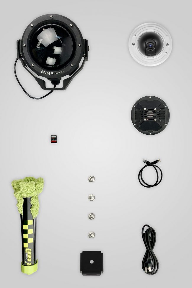 Hot Weather Live Wide Angle IP Camera Package