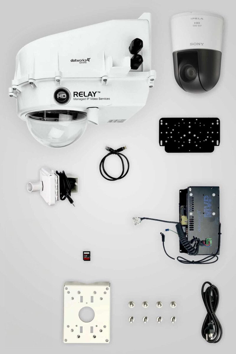 Humid Weather Live PTZ IP Camera Package