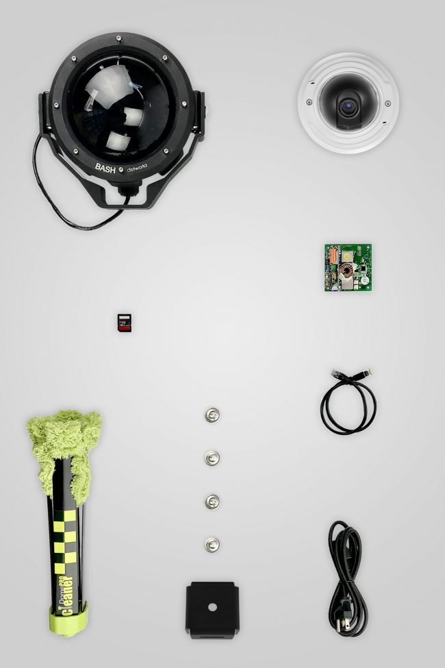 Humid Weather Live Wide Angle IP Camera Package