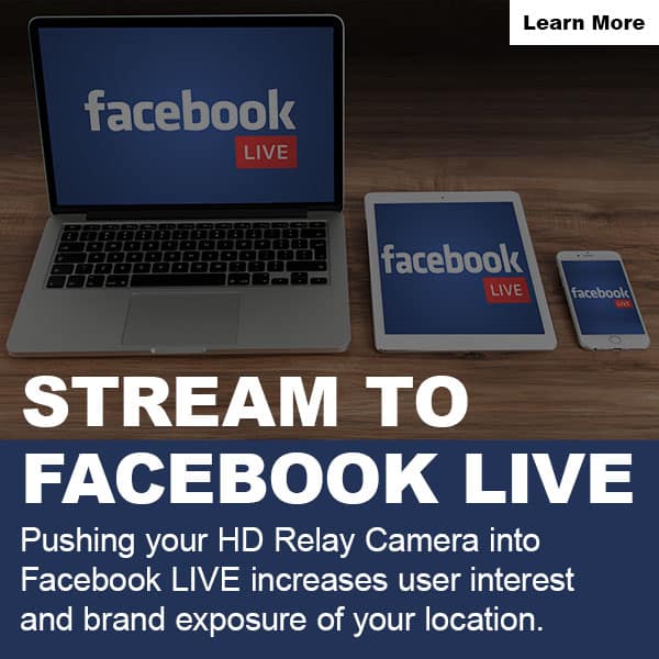 live camera streaming feature facebook live