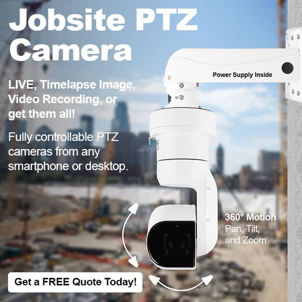 jobsite camera ptz
