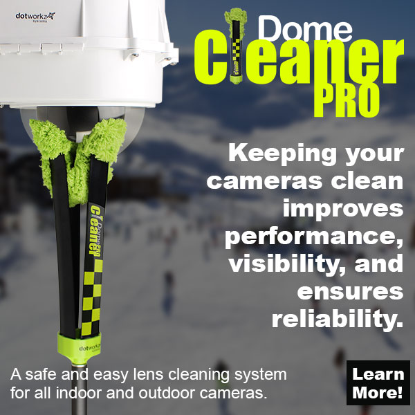 hd relay 2019 DomeCleanerPRO A professional lens cleaning system for all indoor and outdoor cameras